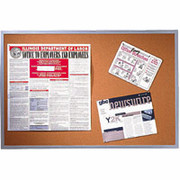 3' x 4' Economy Bulletin Board w/Aluminum Frame