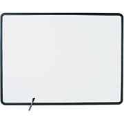 3' x 4' Nonmagentic Melamine Board w/Plastic Frame, No Marker Rail