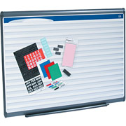 3' x 4' Prestige Plus Magnetic Planning System, Horizontal Lines