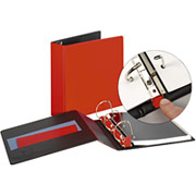 3" EasyOpen D-Ring Binder, Red