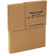 30"(L) x 40"(W)- Staples 4 Piece Mirror Box - Telescoping