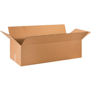 36"(L) x 14"(W) x 10"(H) - Staples Corrugated Shipping Boxes