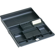 3M Adjustable Black Plastic Desk Drawer Organizer