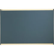 4' x 6' Prestige Gray Diamond Mesh Fabric Board w/Maple Frame