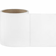 4 x 3 Perfed White Permanent Adhesive Thermal Transfer Roll Label, Wound In
