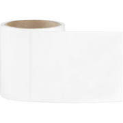 4 x 4 Perfed White Permanent Adhesive Thermal Transfer Roll Label