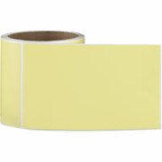 4 x 6 Perfed Yellow Permanent Adhesive Thermal Transfer Roll Label