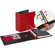 5" EasyOpen D-Ring Binder, Red