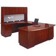 50" U-Bridge, DMI Eclipse Collection,  Mahogany