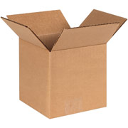 6"(L) x 6"(W) x 6"(H) - Staples Corrugated Shipping Boxes