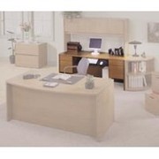60" Kneespace Credenza, HON 10500 Series,  Medium Oak