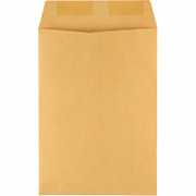 7-1/2" x 10-1/2" Brown Kraft Catalog Envelopes, 100/Box
