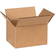 7"(L) x 5"(W) x 4"(H) - Staples Corrugated Shipping Boxes