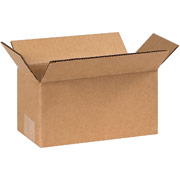 8"(L) x 4"(W) x 4"(H) - Staples Corrugated Shipping Boxes