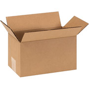 9"(L) x 5"(W) x 5"(H) - Staples Corrugated Shipping Boxes