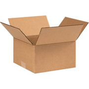 9"(L) x 9"(W) x 5"(H) - Staples Corrugated Shipping Boxes