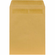 9" x 12" Brown Kraft Self-Sealing Catalog Envelopes, 250/Box