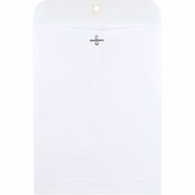 9" x 12" White Clasp Envelopes