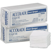 Accolade Nonsterile Gauze Sponges, 2"x2" 12-ply