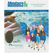 Acroprint ACU-ATRxNtwk Attendance Rx Software, Network Version