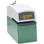 Acroprint ETC Electronic Time & Date Stamp with Digital Time Display