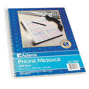 Adams Phone Message Book