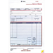 Adams Service Order Forms, 5-1/2" x 9"