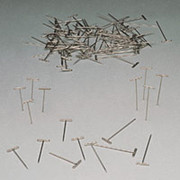 Advantus T-Pin Paper Clips, T-Bar, 1-1/2", 100 Clips per Box