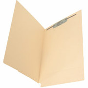 Ames Color-File 11pt. Side-Tab Self Expansion Folders with 2" Bonded Fastener