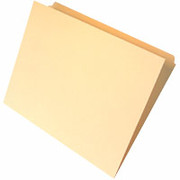 Ames Color-File Top Tab, Single Tab File Folders, 9 1/2 x 11 3/4, 100/Pack