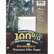 Ampad EnviroTech 100% Recycled Filler Paper