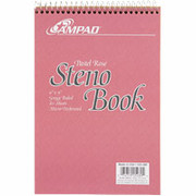 Ampad Evidence 6" x 9" Rose Steno Book