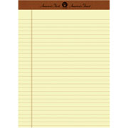 Ampad Gold Fibre, 8-1/2" x 11", Retro Writing Pads, Legal Ruled