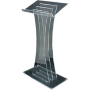 Amplivox Contemporary Acrylic Lectern