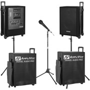 Amplivox Deluxe Wireless Travel Audio Pro Package