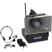 Amplivox Wireless Half-Mile Hailer Portable PA