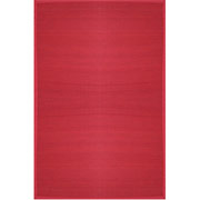 Anji Mountain Village Red Bamboo Area Rug. 4' x 6'