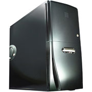 Antec Sonata II Quiet Super Mini Tower, Piano Black
