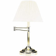 Art Specialty  19"High Swivel Arm Incandescent Table Lamp
