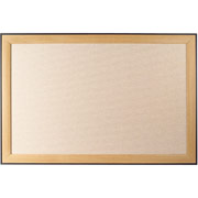 Artisan Citrus Fabric Bulletin Board, Maple Frame, 2'x3'
