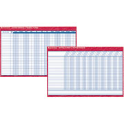 At-A-Glance, Undated Erasable Wall Calendar, Vacation Schedule, Reversible, 36" x 24"