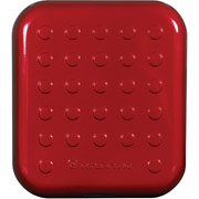 Atlantic Slim 12 CD Steel Case, Red