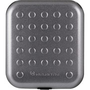 Atlantic Slim 12 CD Steel Case, Silver