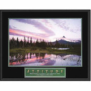 "Attitude - Moonrise"  Framed Motivational Print