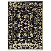Austin Collection 10' x 14' Black/Black Area Rug