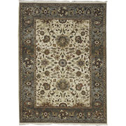 Austin Collection 4' x 6' Ivory/Slate Area Rug