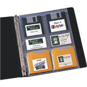 Avery 3 1/2" Diskette Storage Pages, 10/Pack