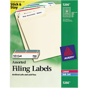 Avery 5266 File Folder Labels