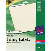 Avery 8366 File Folder Labels