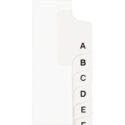 Avery Alphabetical Individual Set, Tab G